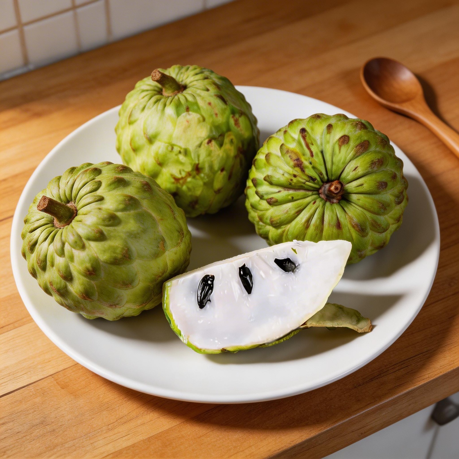 Sugar Apple Plant Seeds - 10pcs - Perfect for Outdoor Garden Container Planting gallery
