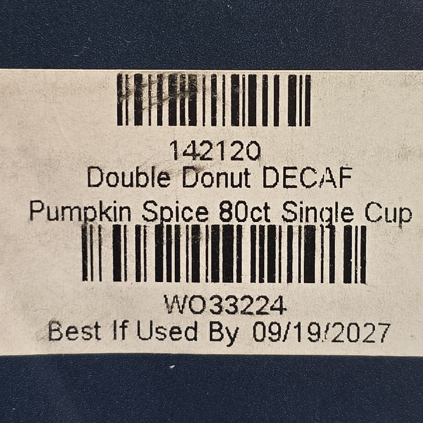 Double Donut Coffee Decaf Pumpkin Spice 80 COUNT Coffee Pods Keurig K-Cups gallery