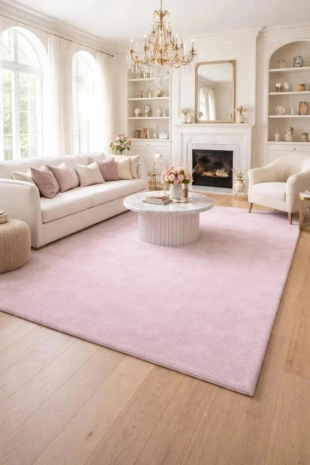 Luxury Hand Tufted Wool Area Rug Thick Cut Pile Rug | Modern Living Room Carpet gallery