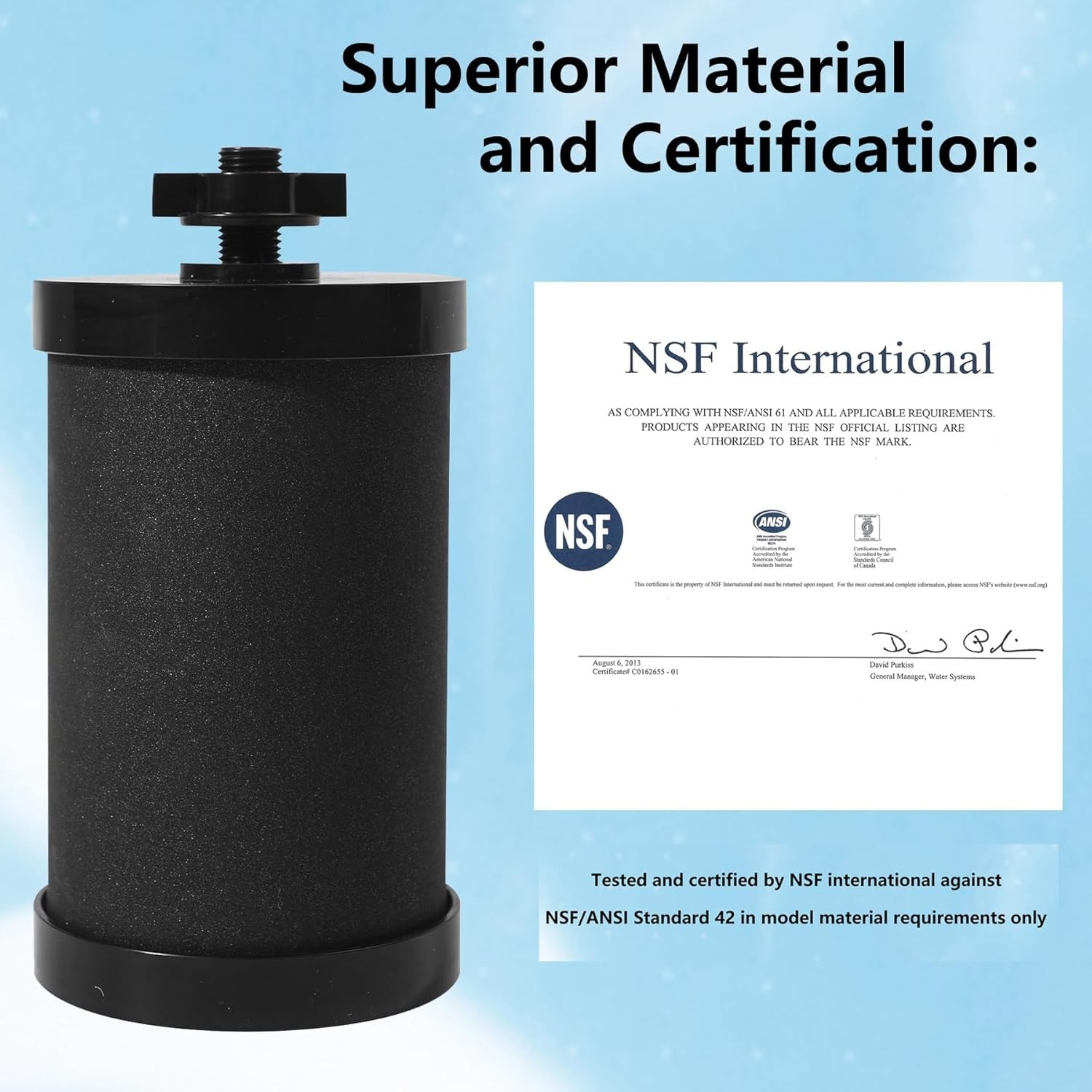 2387 Filter Replacement,Compatible with Alexapure Pro Water Filtration System gallery