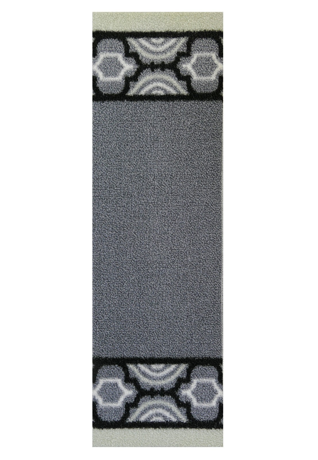 Machine Washable Low Profile Moroccan Trellis Stair Treads ( 8 in x 26 in ) gallery