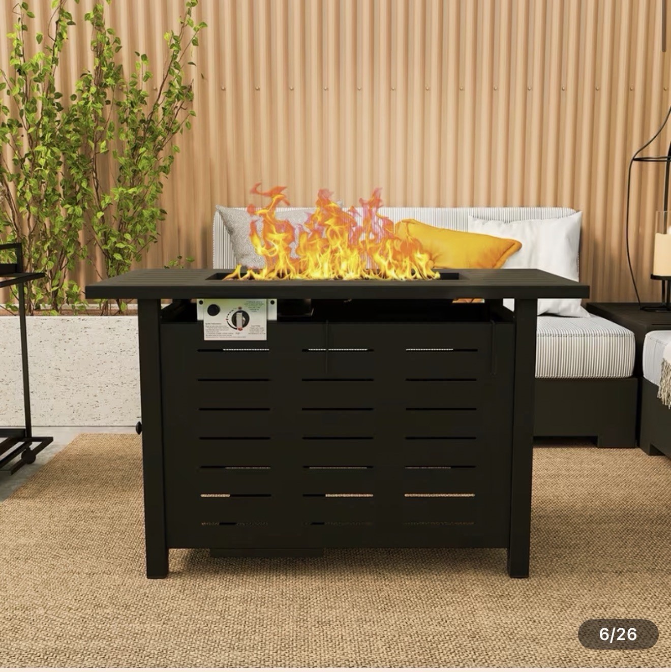 🔥BREEZESTIVAL 40 inch Propane Fire Pit Table Outdoor gallery