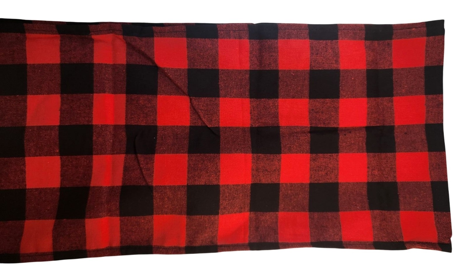 Red & Black Buffalo Plaid Cotton Table Runner 12 x 70 Inches Rustic Lodge Holida gallery