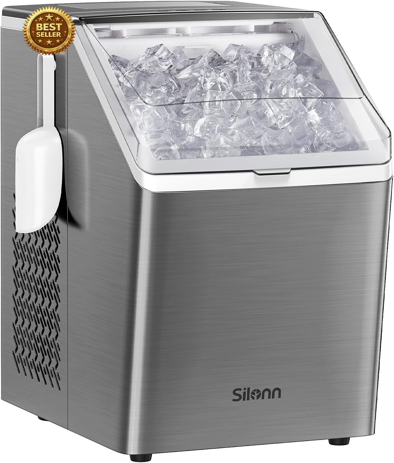 Countertop Ice Maker 44Lb Daily Ice Machine Self Cleaning Stainless gallery