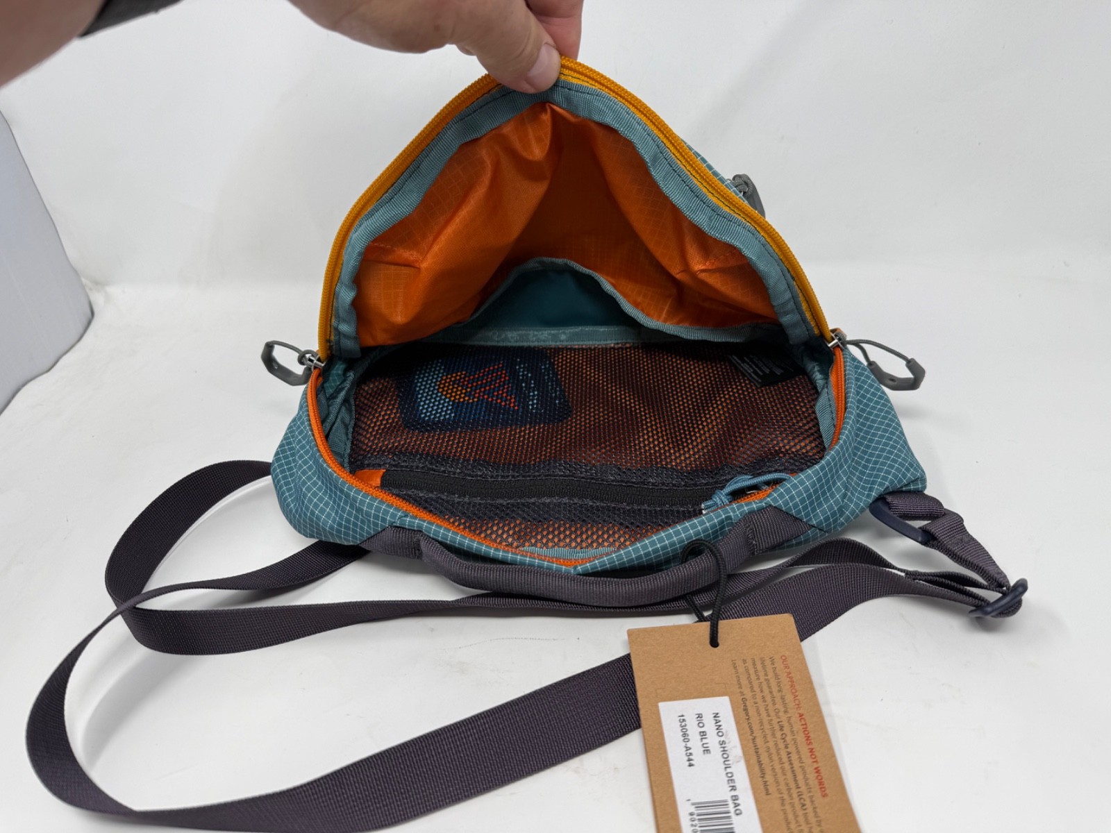 Gregory Nano Shoulder Bag Rio Blue  5