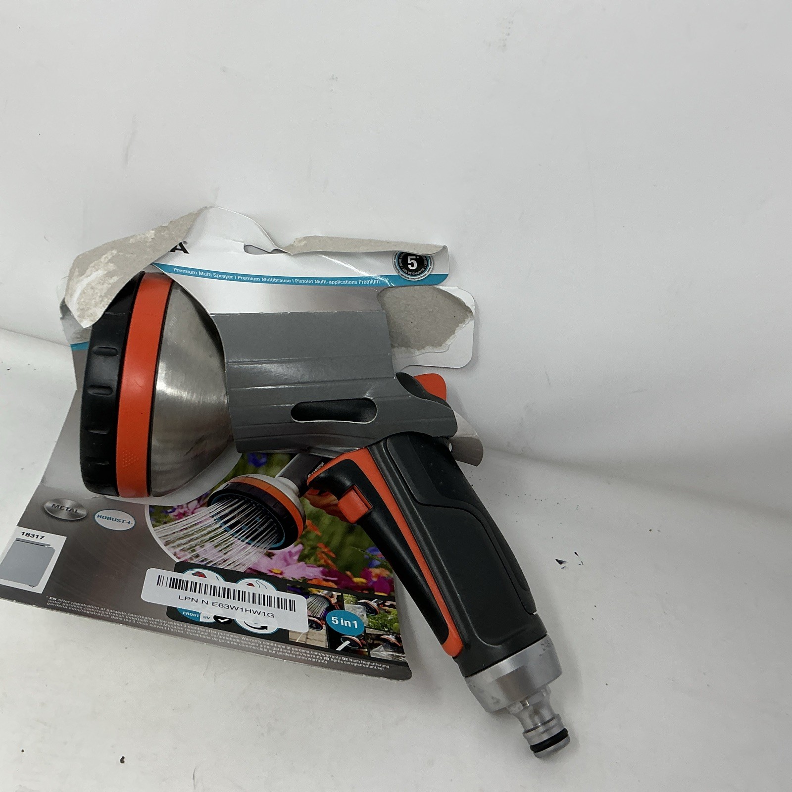 Multi Sprayer Premium Model 18317-20 Black Silver Orange gallery