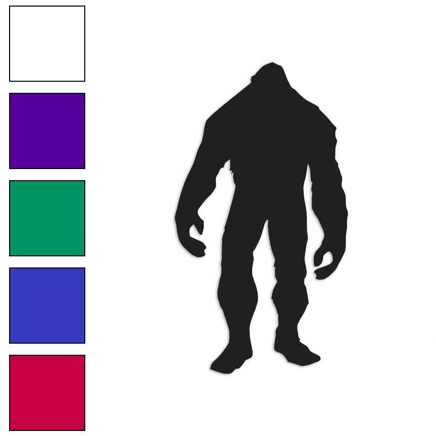 Big Foot Sasquatch Yeti, Vinyl Decal Sticker, Multiple Colors & Sizes #105 gallery