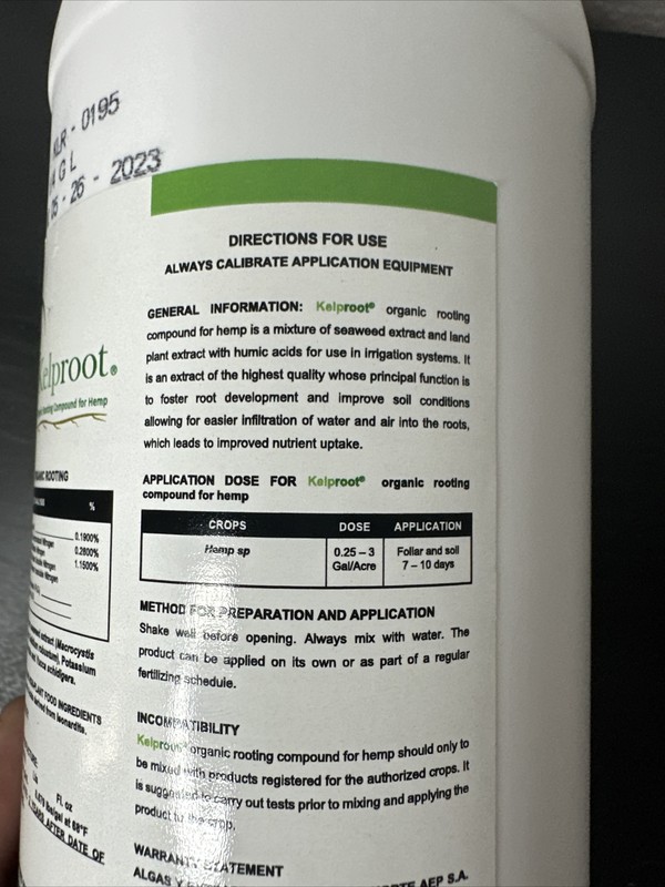 Soil Enchancer, Improver, Yucca Root promoter OMRI Roots Seaweed, Kelp Organic gallery