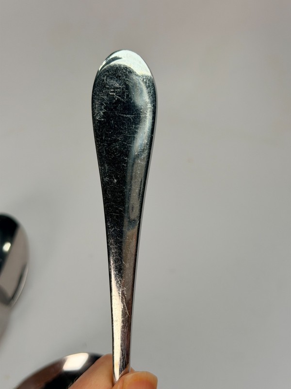 Oneida Stainless Flatware ICARUS (GLOSSY) Soup Spoon Set of 4 89-203, 7 7/8" gallery