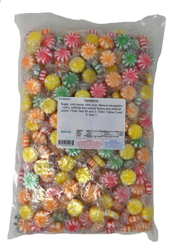 Assorted Fruit Starlight Mints Hard Candy, 4 lbs ~ YANKEETRADERS® ~FREE SHIPPING gallery