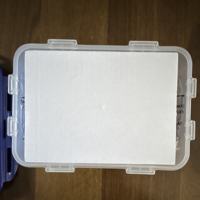 Lock & Lock 2.3L 470ml 100ml Storage Containers Set/5 Clear Blue Snap Lid HPL825 gallery