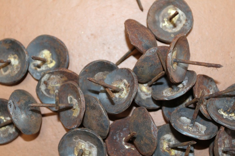10-CLAVOS,Hand Forged, Rustic Nails,Restoration Supply,Shutter Accents, 5012B gallery