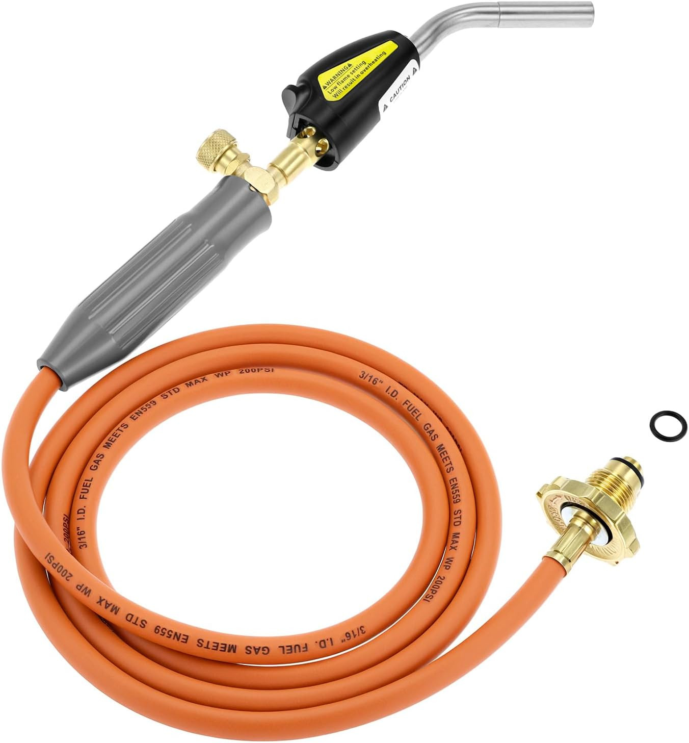 Propane Torch 78.7in Hose Electric Ignition Type1 OPD Valve Welding Brazing Tool gallery