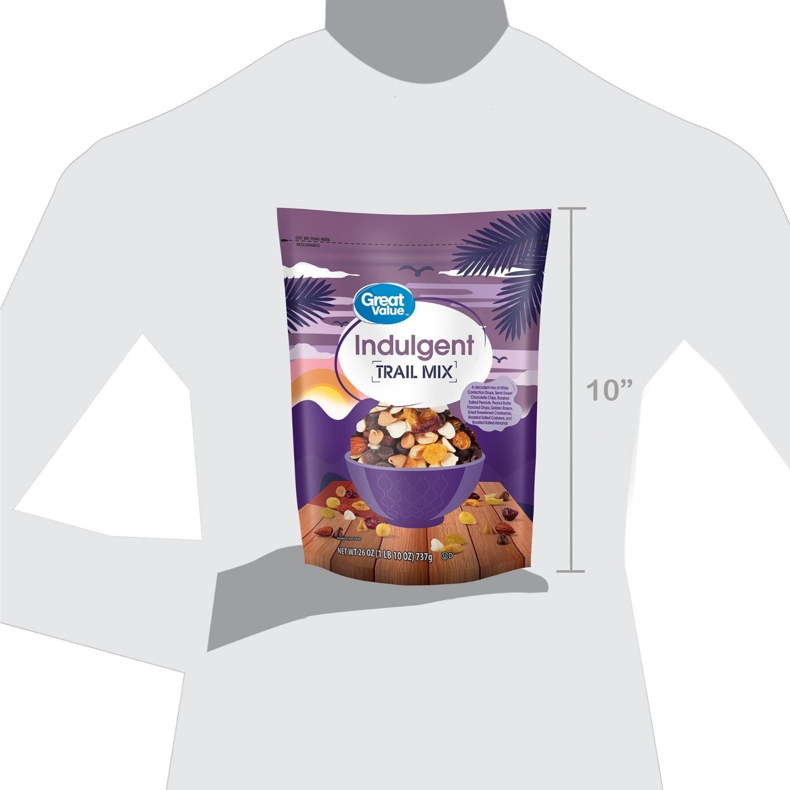 Great Value Indulgent 26 oz Trail Mix gallery