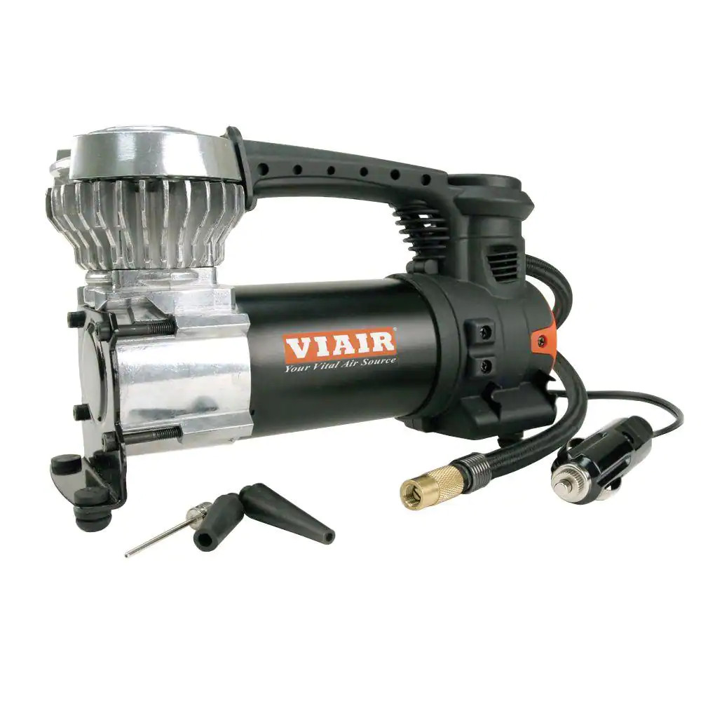 VIAIR 12-Volt Portable Air Compressor Emergency Auto Car Tire Inflator Tool gallery