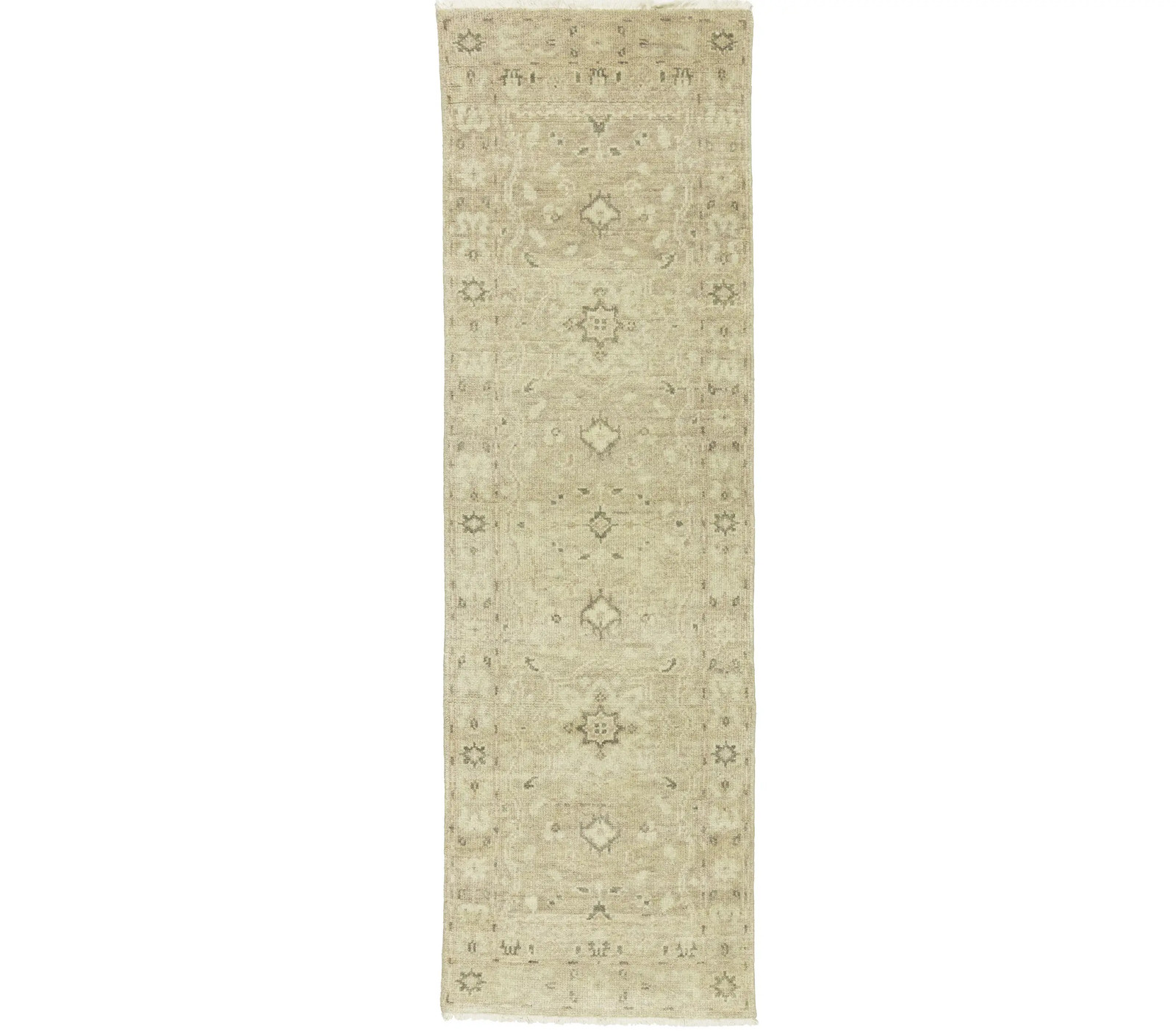 2'6X8'2 ft Muted Floral Transitional Oriental Runner Rug Hallway Kitchen Carpet gallery