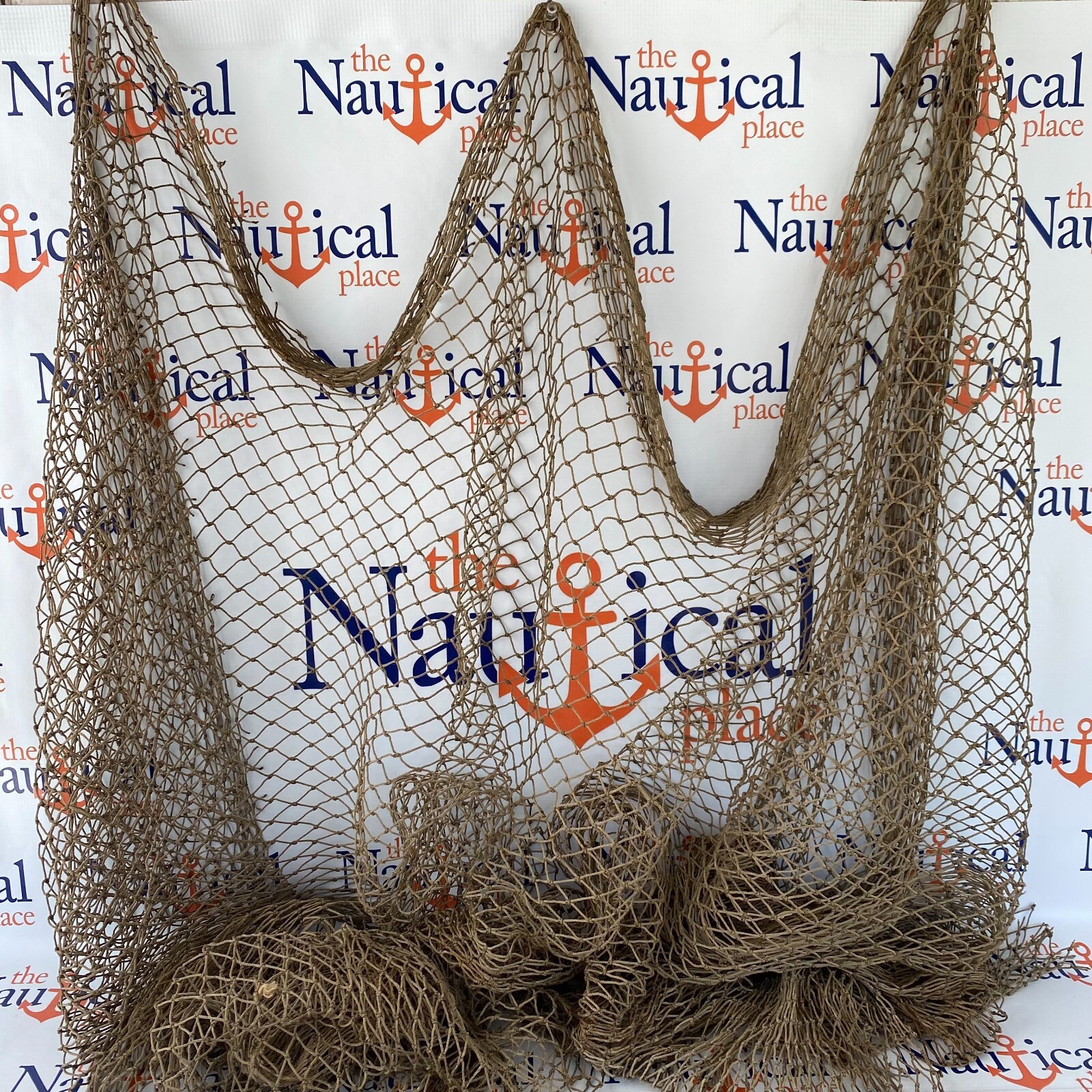 5'x10' Decorative Fish Net - For Shell Displays, Backdrop Photo Shoots, Parties gallery