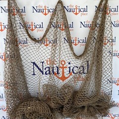 5’x10′ Decorative Fish Net – For Shell Displays, Backdrop Photo Shoots, Parties