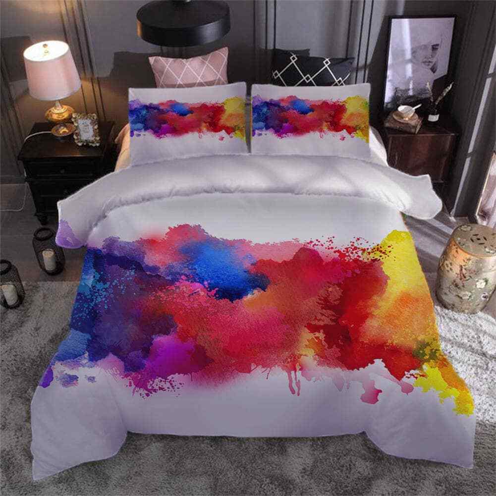 Color unique ink jet3D Print Duvet Quilt Doona Covers Pillow Case Bedding Sets gallery