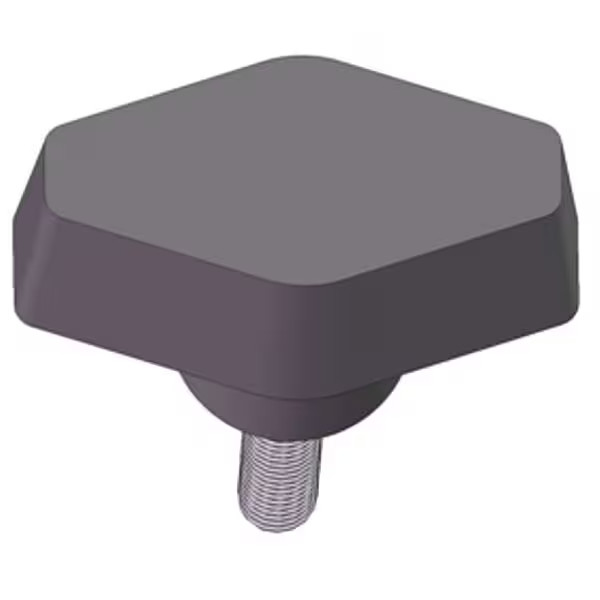 Innovative Components T Knob with Screw, 10-24 Thread Size, 0.50"L, Steel gallery