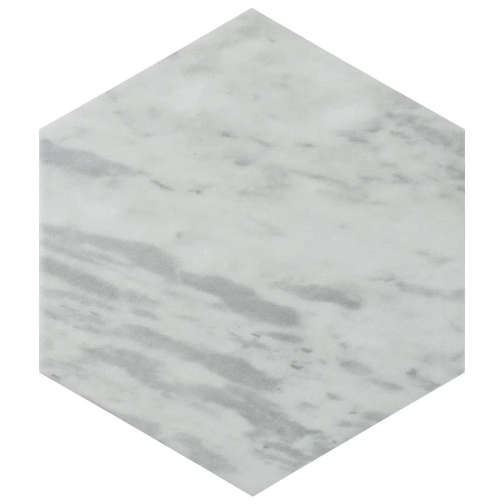 Classico Bardiglio Hex Light 7 In. X 8 In. Porcelain Floor and Wall Tile (7.5 Sq gallery