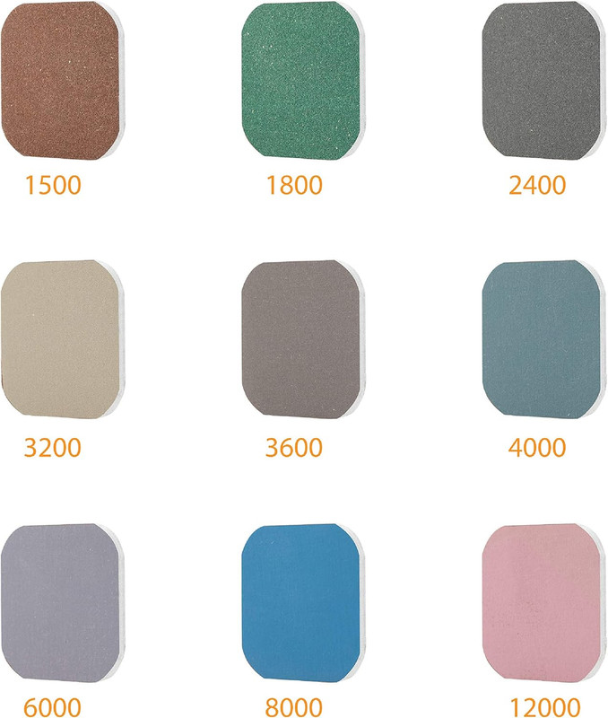 2" X 2" Double Sided Soft Touch Sanding Pads, 10 Pack gallery