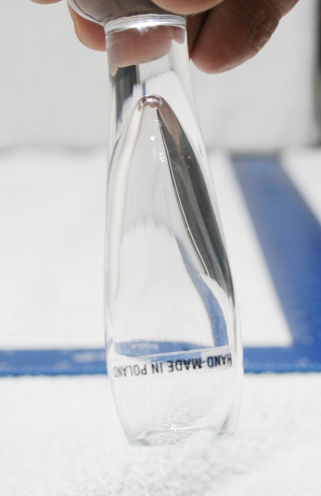 Crystal Glass Bottle Stopper 24% Lead Crystal Poland with Box gallery