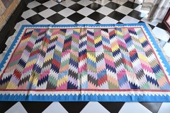 Rugmoda Cotton Multicolor Zigzag Geometric 5×8 Living Room Area Rug