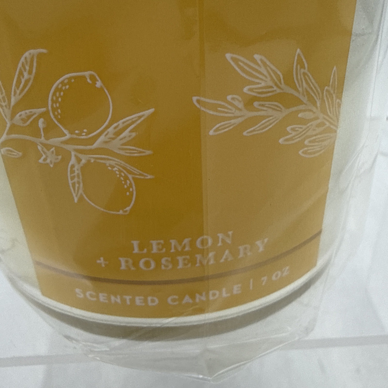 Bath & Body Works Aromatherapy LEMON + ROSEMARY Single-Wick Candle 7 oz. NEW gallery