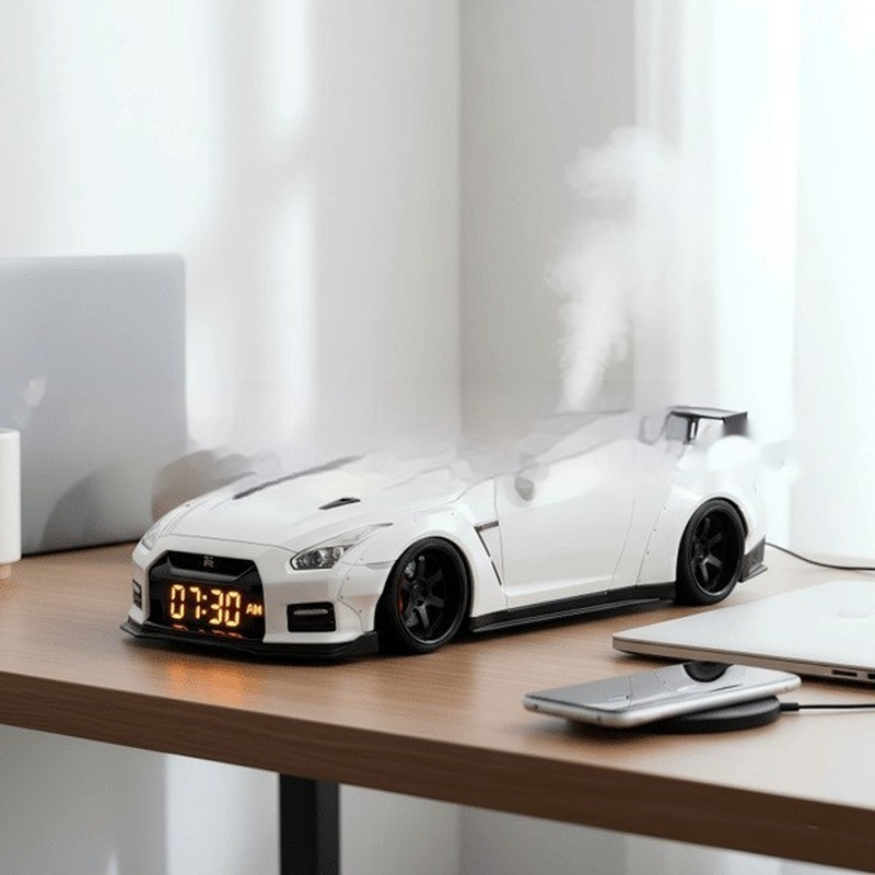 Supercar Alarm Clock with Lifelike Engine and Lighting Effects gallery