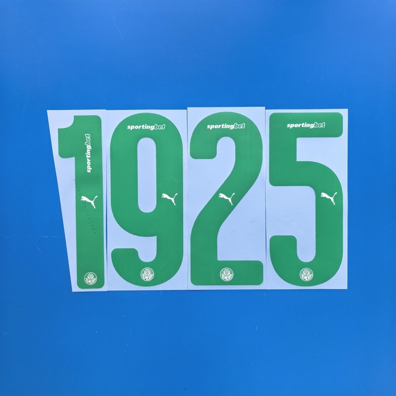 2025 26 Palmeiras Name Number Personalise Customise Player Size Nameset Print gallery