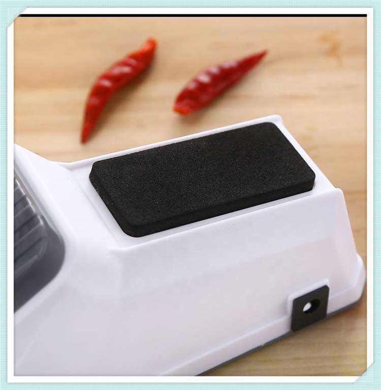 Electric Scissor & Knife Sharpener USB Charging Grinding Machine Straight Knives gallery