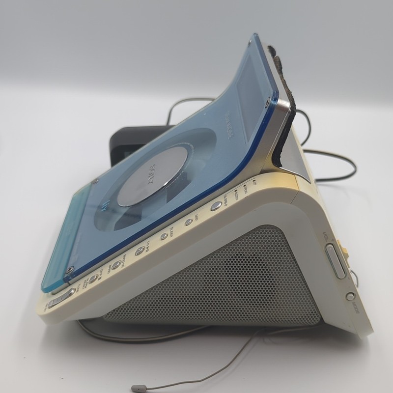 Sony Dream Machine ICF-CD855V CD Player Radio FOR PARTS No Power See Description gallery