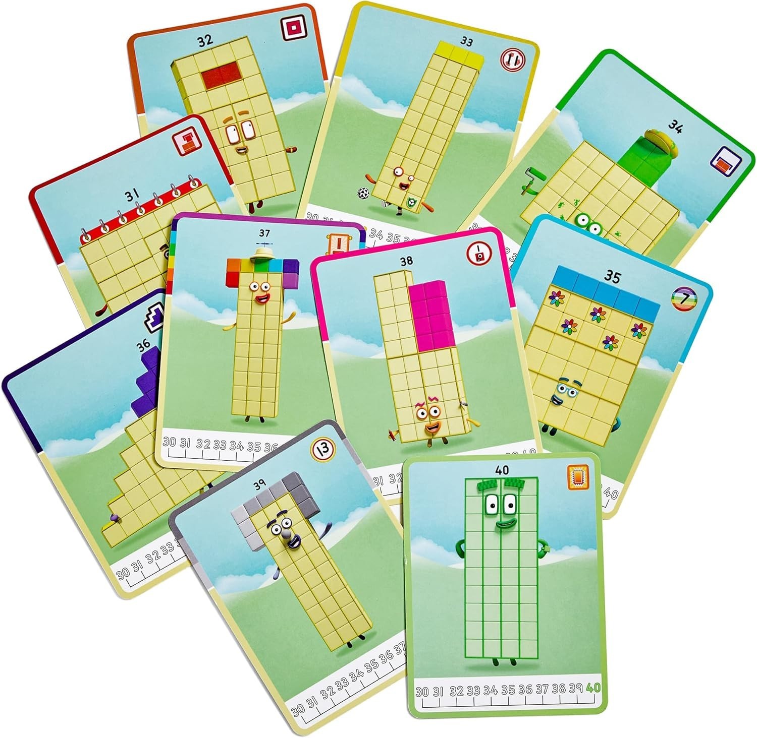 Numberblocks 31-40 Mathlink Cubes Activity Set - Learn Numbers & Early Math Skil gallery