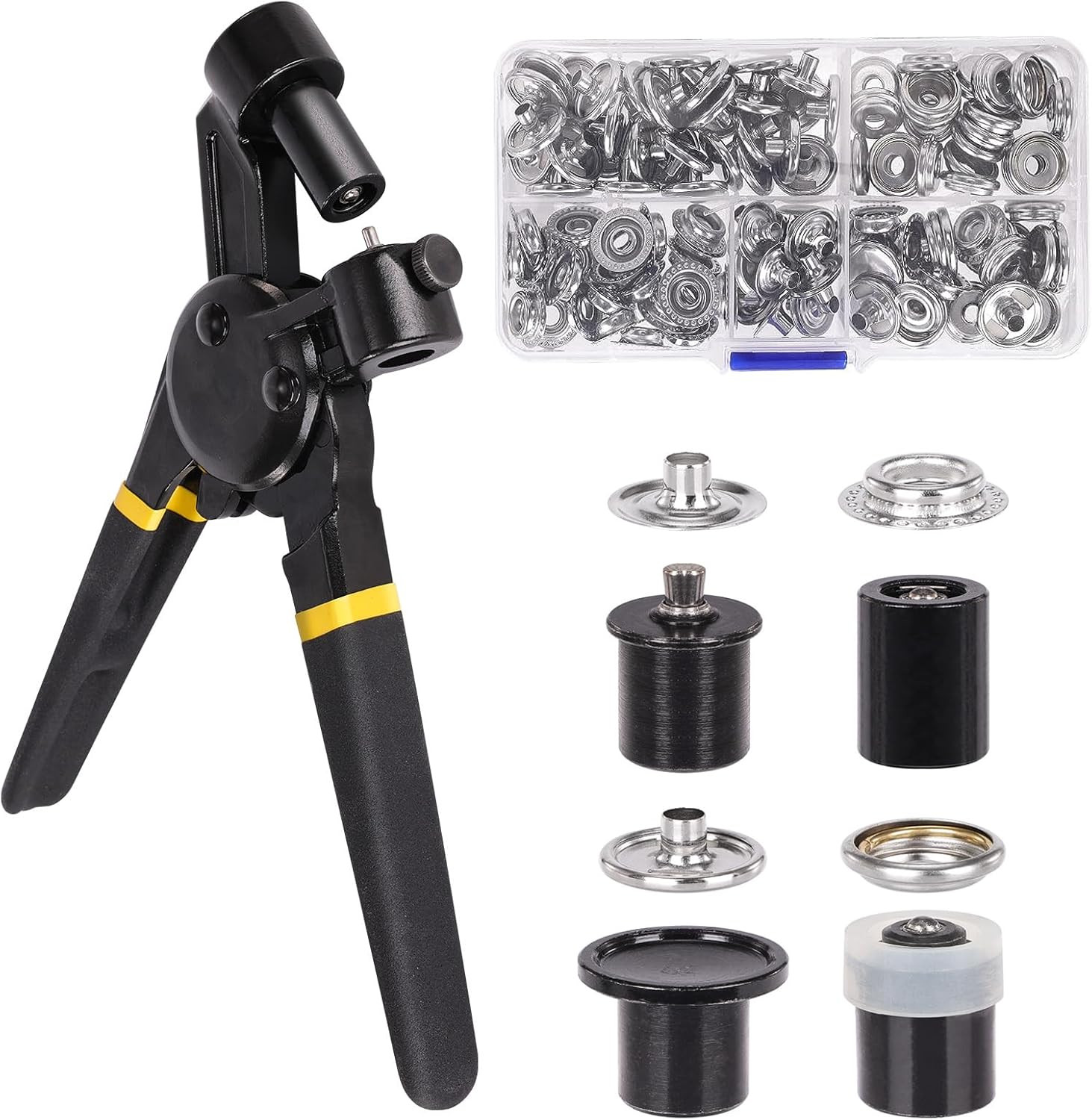 Canvas Snap Kit Heavy Duty Snap Fastener Tool Adjustable Snap Setter Tool Includ gallery