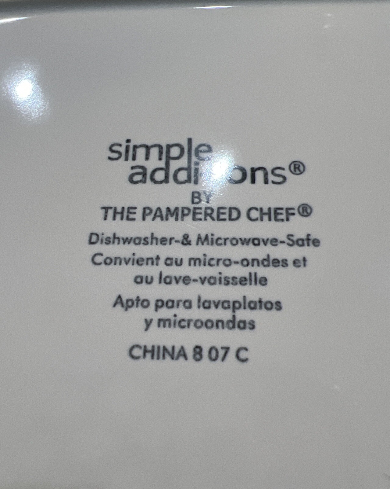 Pampered Chef Simple Additions Square Plate Mosaic Tiles Salad Multicoloured gallery