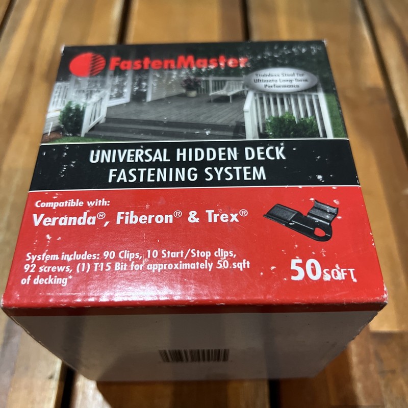 FastenMaster Universal Hidden Deck Fastening System Stainless Steel Screws 50SQF gallery