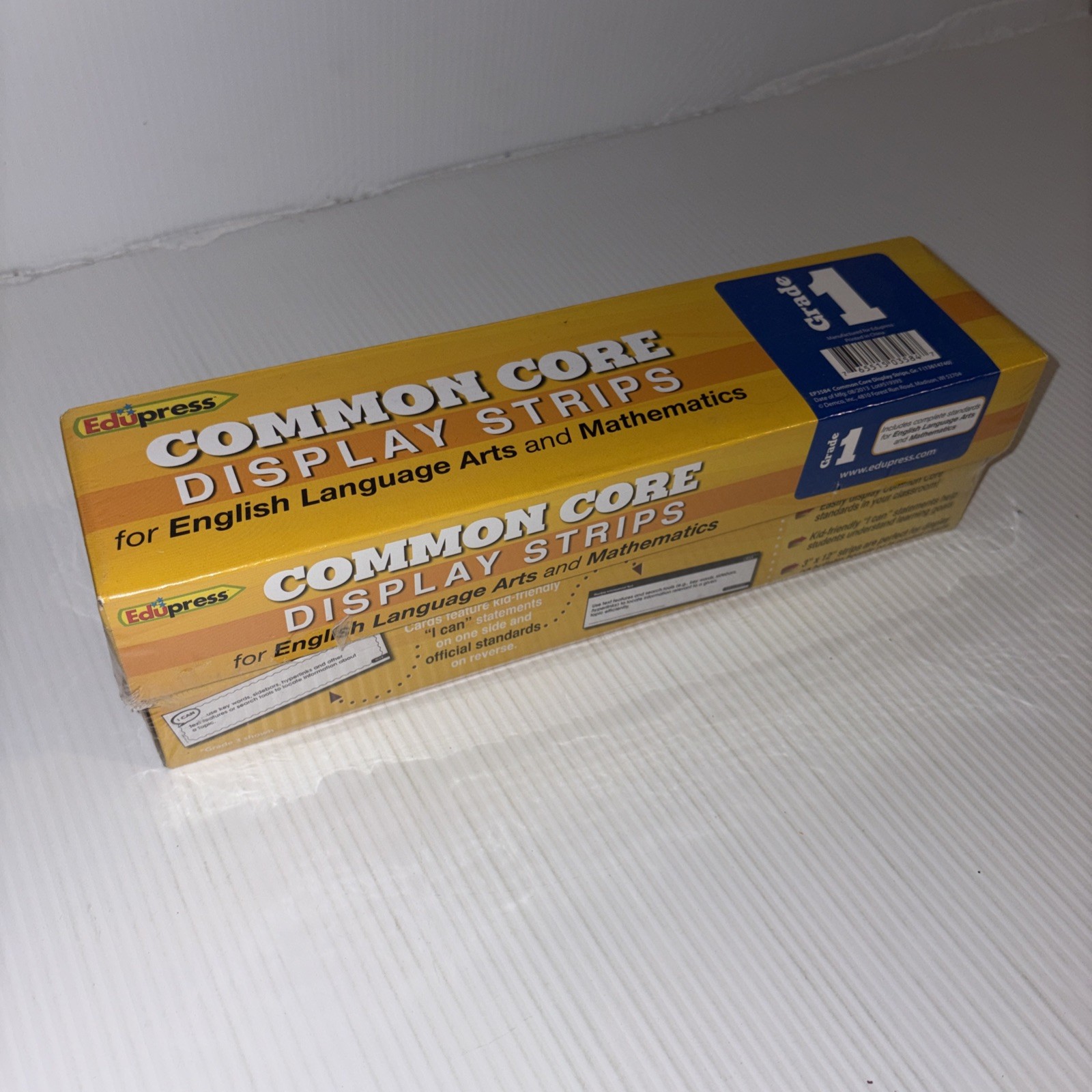 NEW Edupress Common Core Display Strips Grade 1 For English Language Arts Math gallery