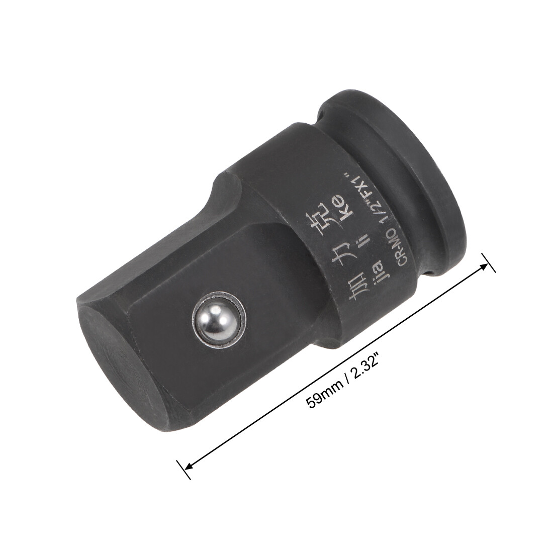 1/2 Inch Drive x 1 Inch Impact Socket Adapter Female to Male Cr-Mo gallery