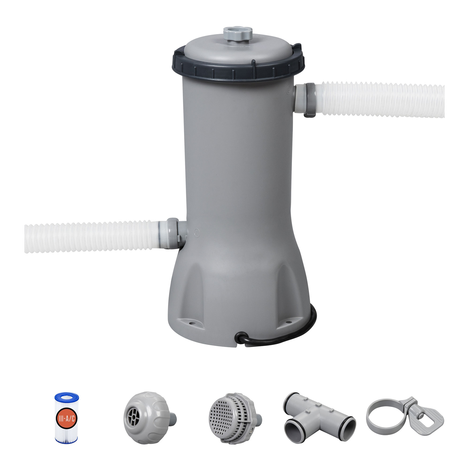 Bestway Flowclear 1,000 Gallons per Hour Swimming Pool Filter Pump (Open Box) gallery