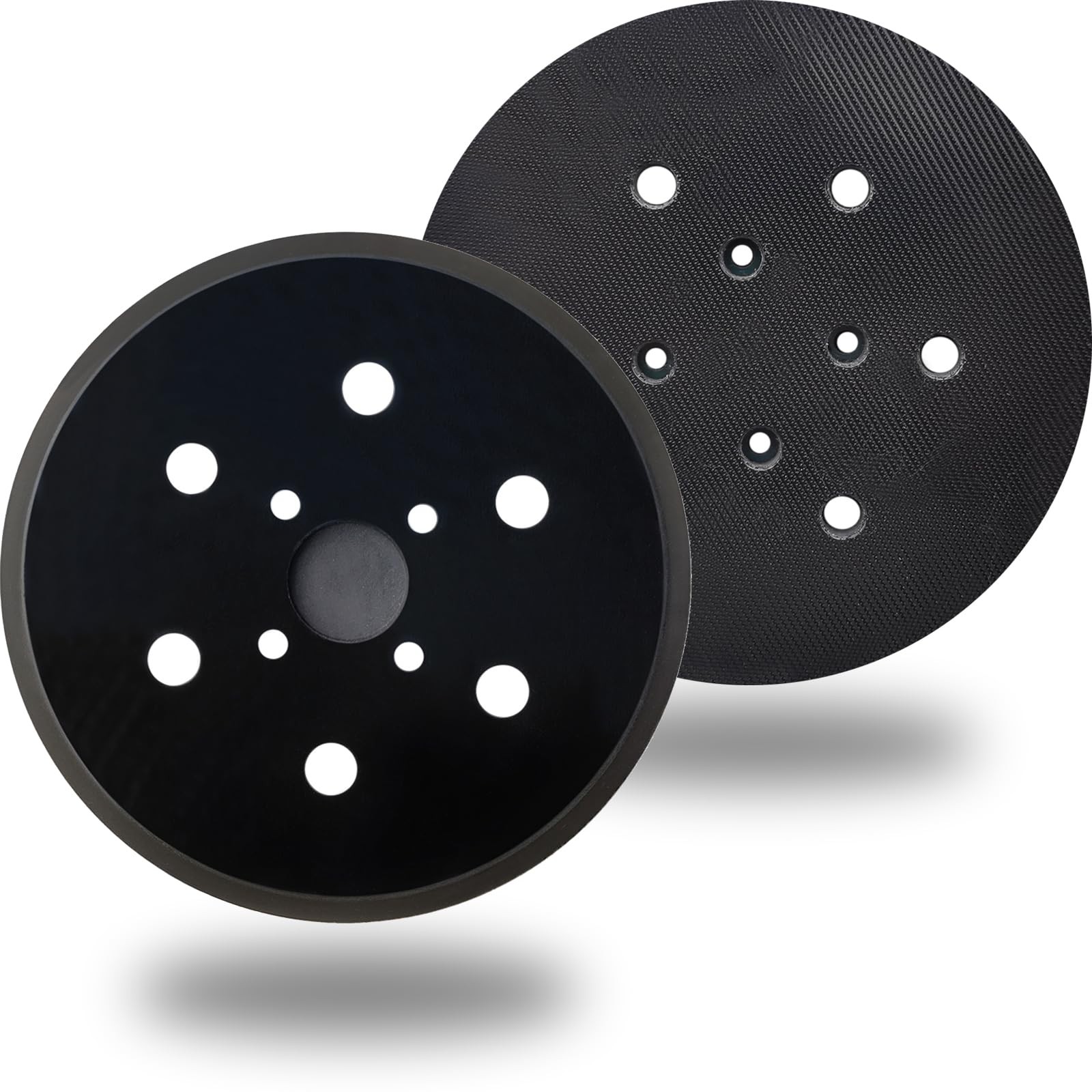 6 Inch Hook & Loop Sanding Pad with 6 Holes - Ideal Replacement for Black gallery
