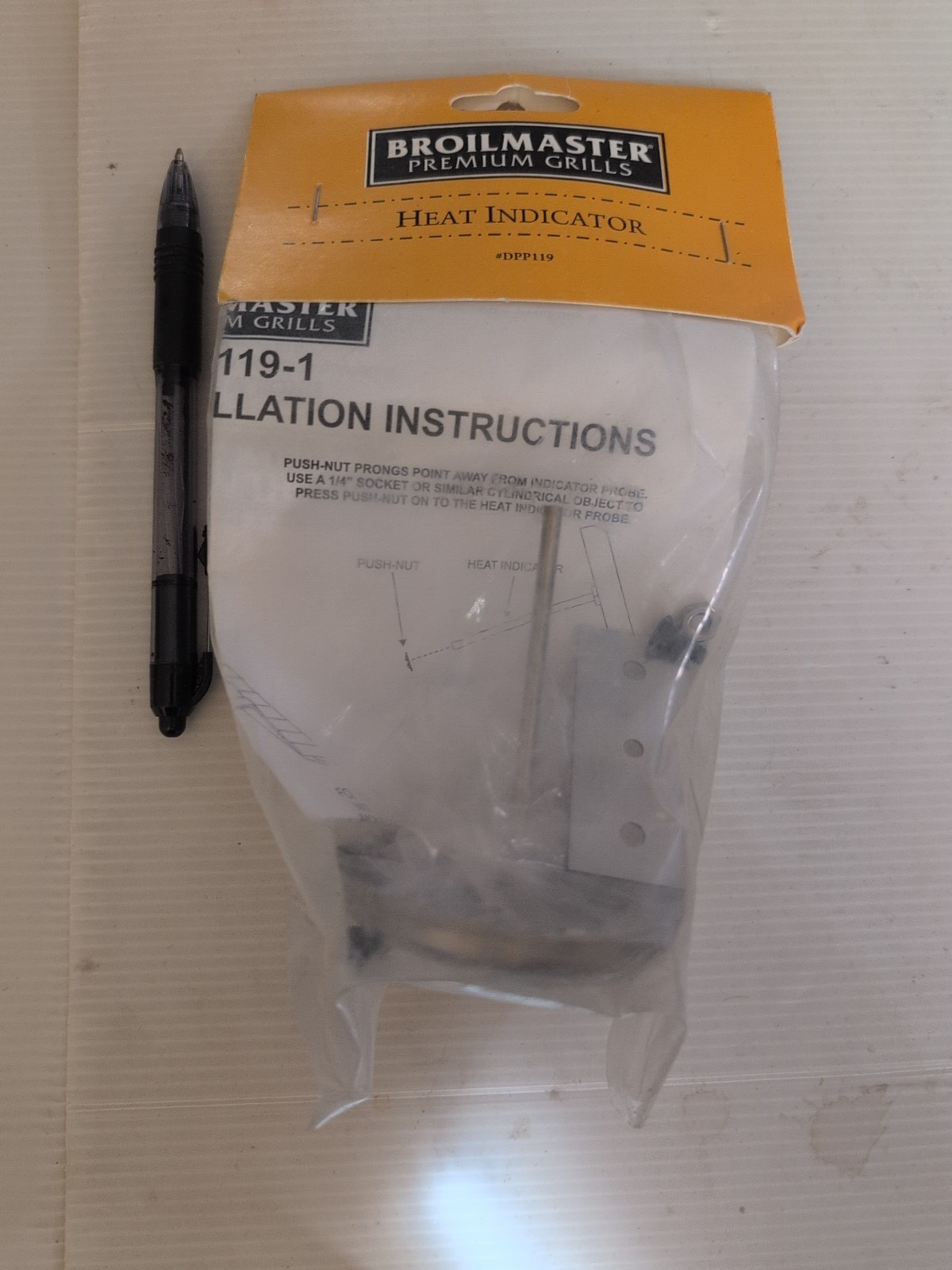Broilmaster Grill DPP119 - S/s Heat Indicator BA10 gallery