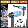 Powerful Handheld Car Vacuum Cleaner 10000PA, Cordless Rechargeable, LED Light, gallery