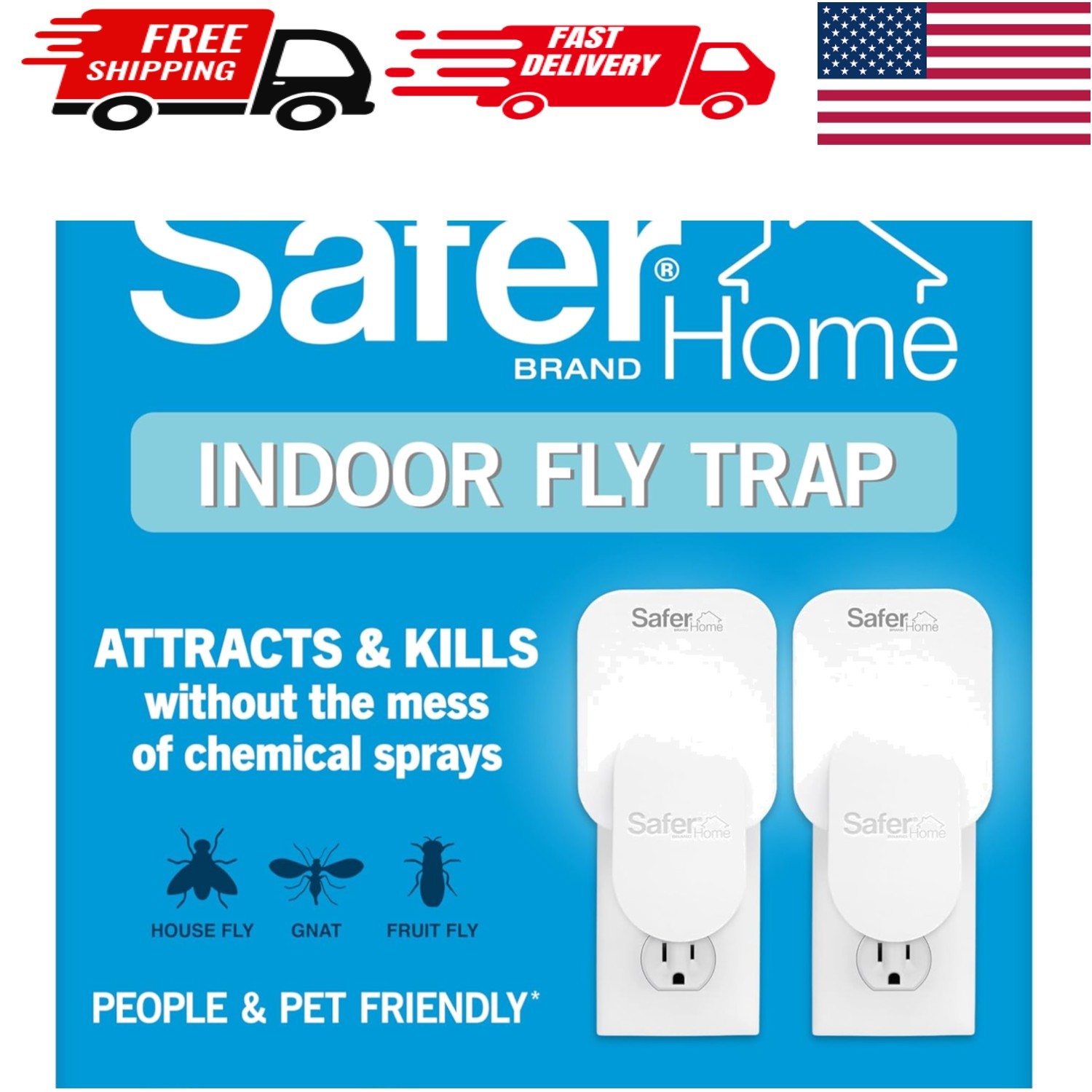Pet Safe Plug-In Indoor Fly Trap - SH502-2SR, Discreet & Efficient Solution gallery
