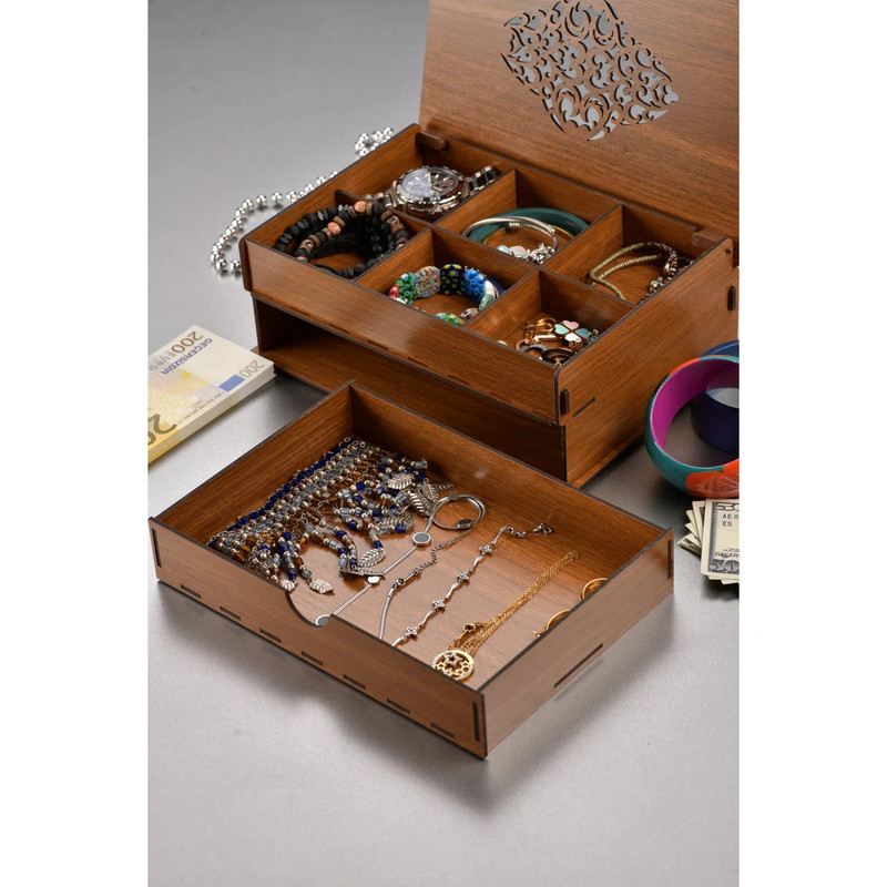 Solid + Manufactured Wood Accessory Box gallery