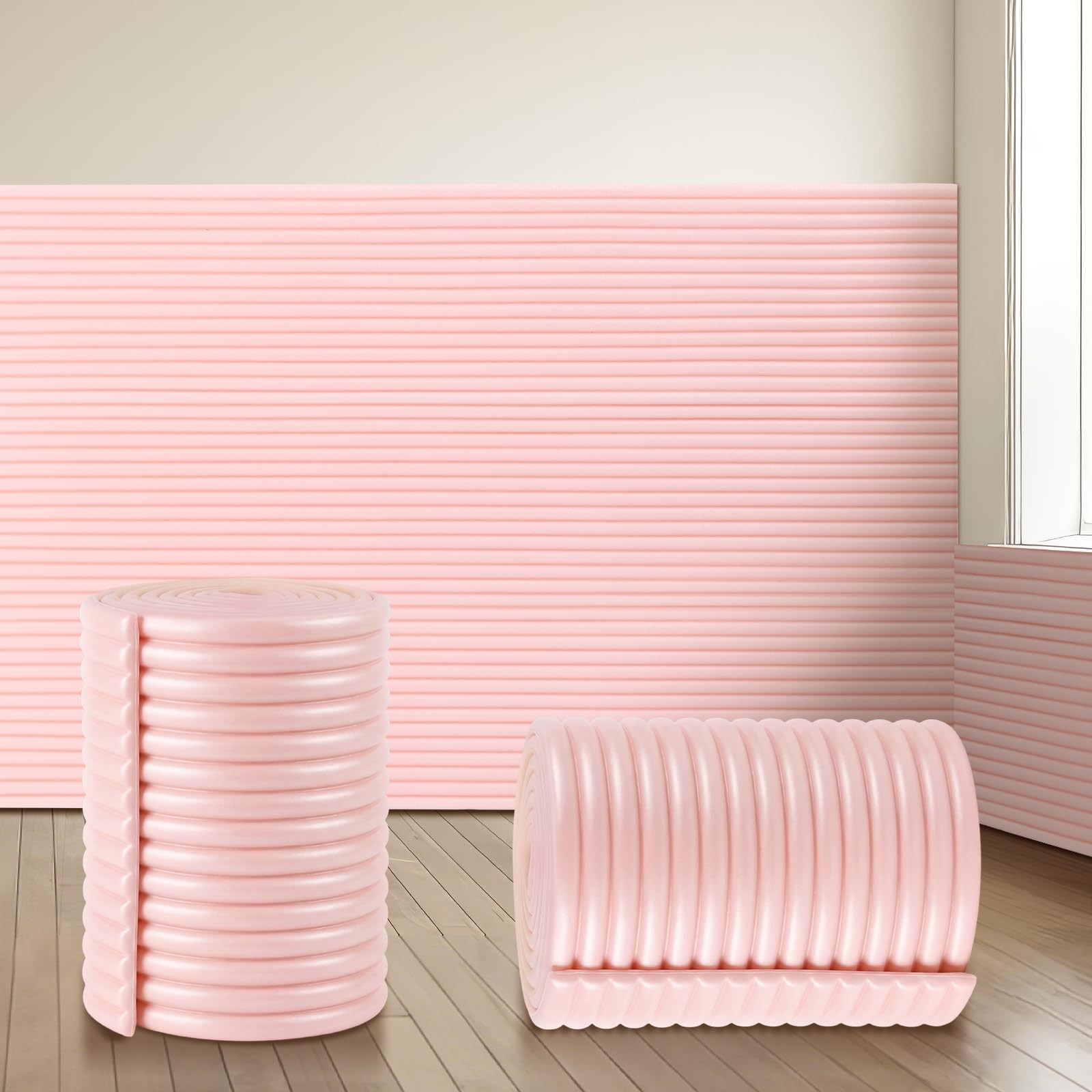 Fiwochic 7.9 X 78.7 Inch Anti Collision Wall Padding For Kids Padded Wall gallery