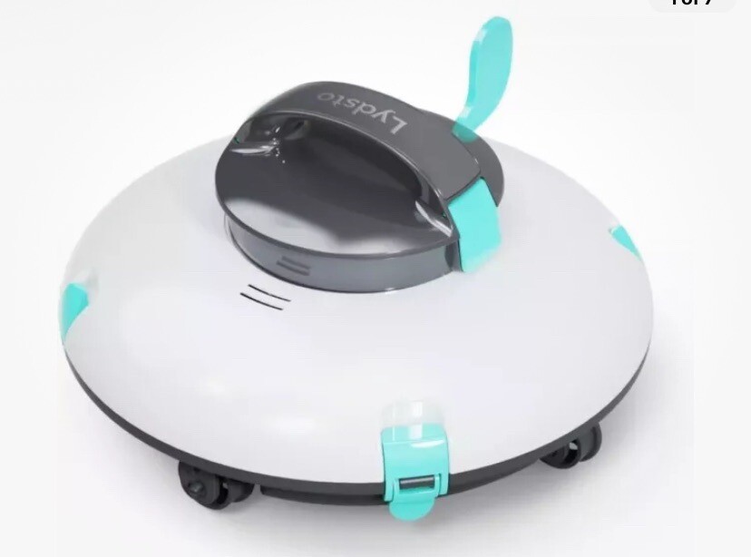 New Lydsto Robotic Pool Cleaner P1 Mini Plus For Flat Bottom Pools Up To 38Ft gallery