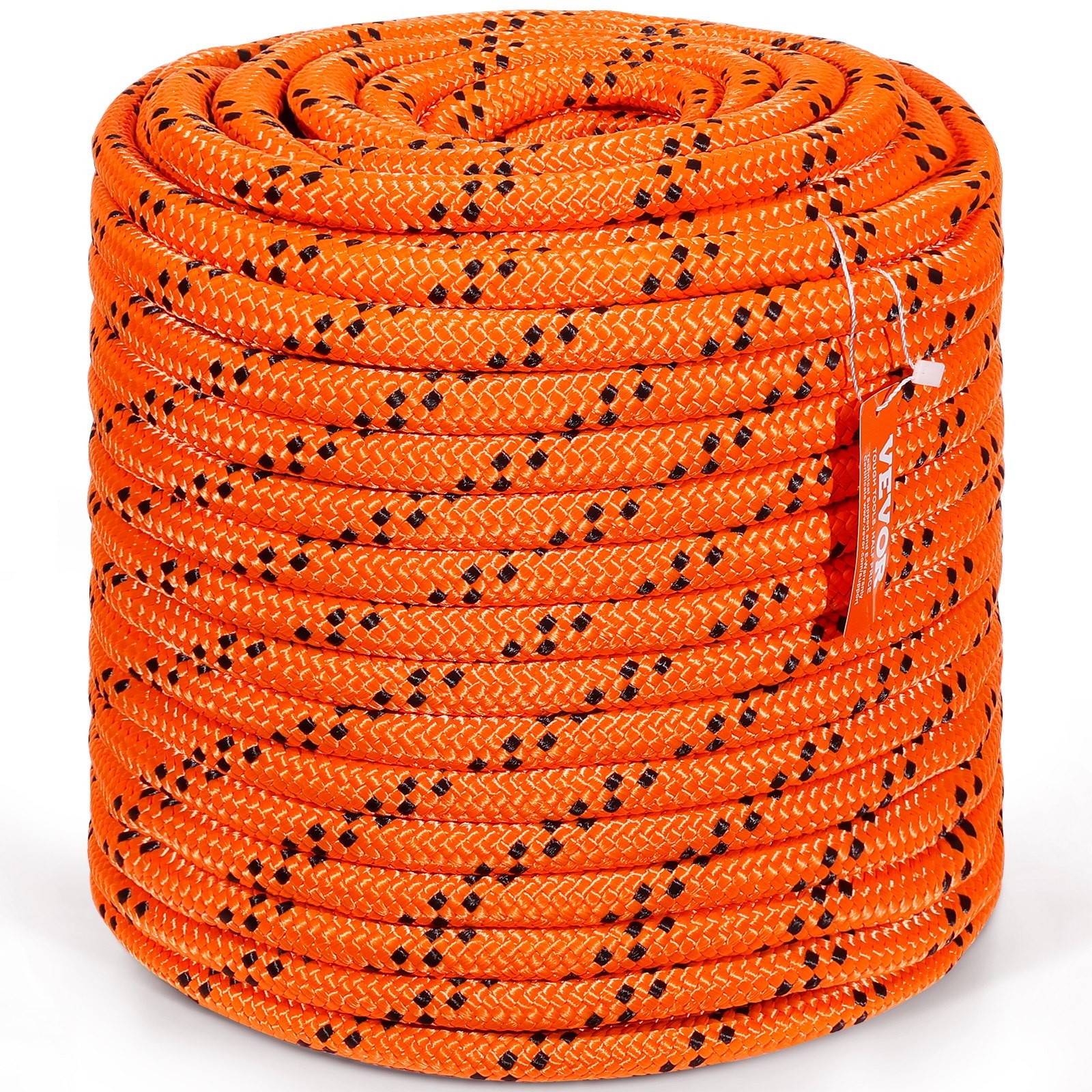 New/Double Braided Polyester Rope, 3/4 in x 220 ft, 24 Strands, 12700 LBS Breaki gallery