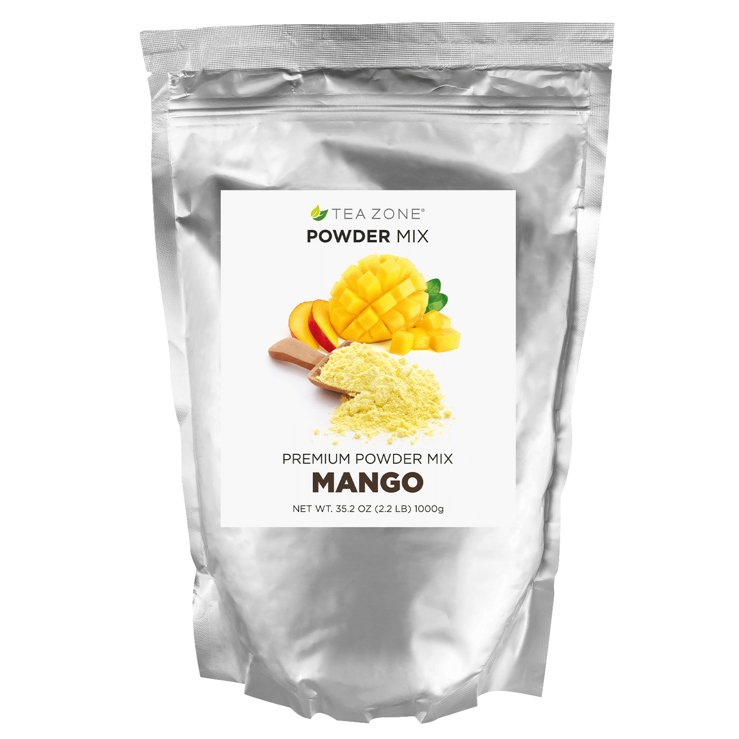 Tea Zone Mango Powder/Powered Drink Mix (2.2 lbs) for Milk Tea/ Mango Smoothie gallery