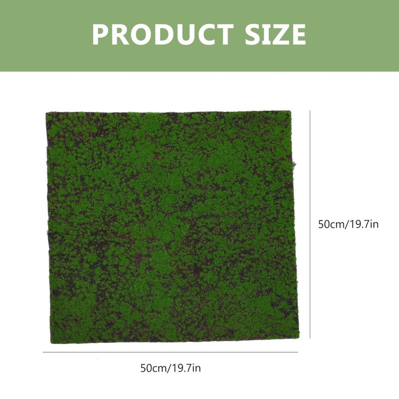 Artificial Moss Lawn Mat for Rustic Farmhouse Decor and Small Landscape Design gallery